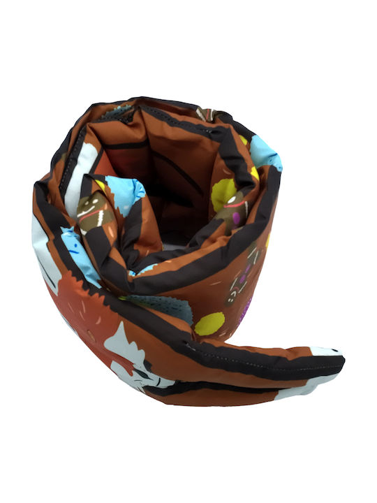 Kids Scarf Brown