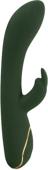 Emerald Love Δονητής Rabbit 23cm Πράσινος