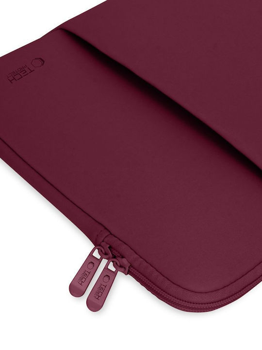 Tech-Protect Neopren Case for 14" Laptop Burgundy