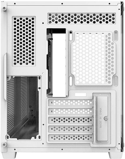 Darkflash C285MP Gaming Middle Tower Carcasă Calculator cu Fereastră Laterală Alb