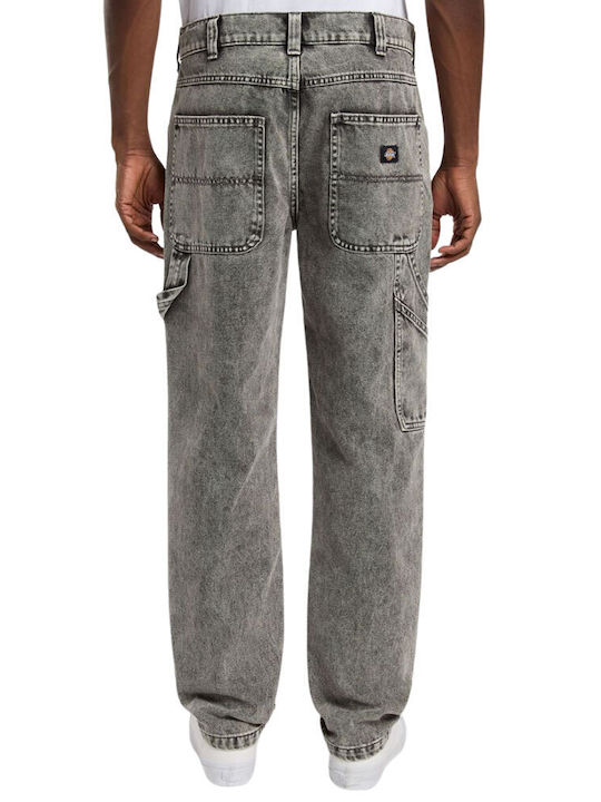 Garyville Ανδρικό Παντελόνι Τζιν με Regular Tapered Εφαρμογή Light Gray