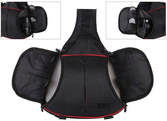 Puluz PU5013B SLR Wasserdichte Sling Kameratasche Schwarz