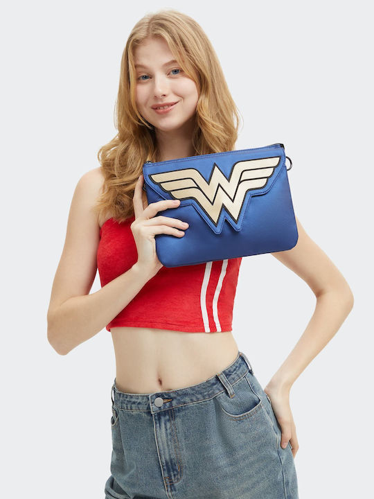 Damentasche Schultertasche Blau