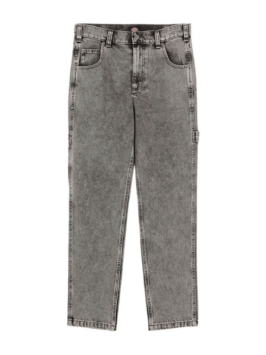 Garyville Ανδρικό Παντελόνι Τζιν με Regular Tapered Εφαρμογή Light Gray