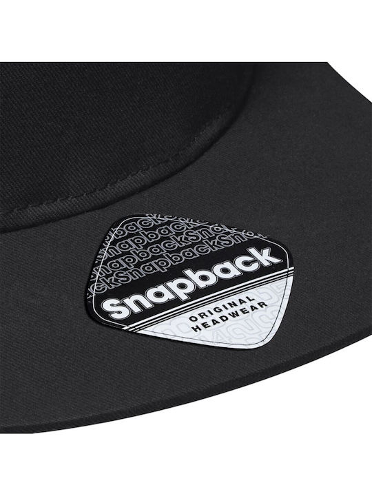 FC Barcelona Erwachsene Kappe Flache Snapback Schwarz 100% Baumwoll-Twill Erwachsene Unisex Einheitsgröße