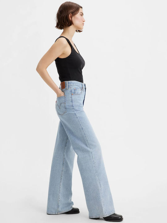 Ribcage Women's Jean Trousers Light Blue