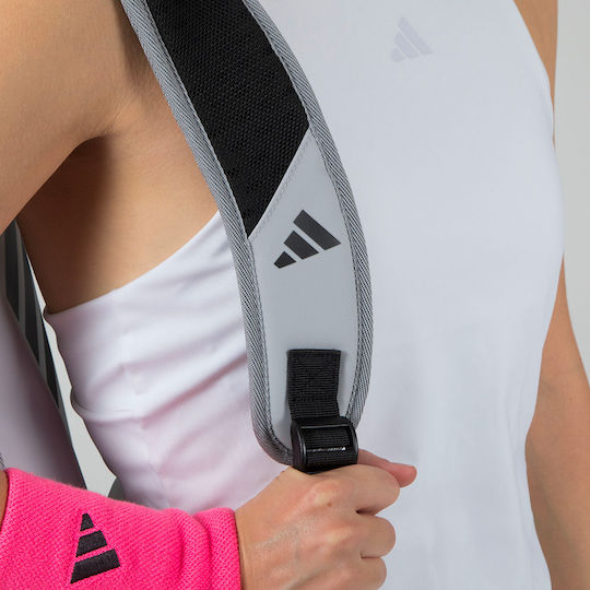 adidas Protour Чанта за Рамо / Ръчна Padel 2 ракети Бяла