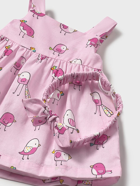 Children's Dress Sleeveless Rose Petal
