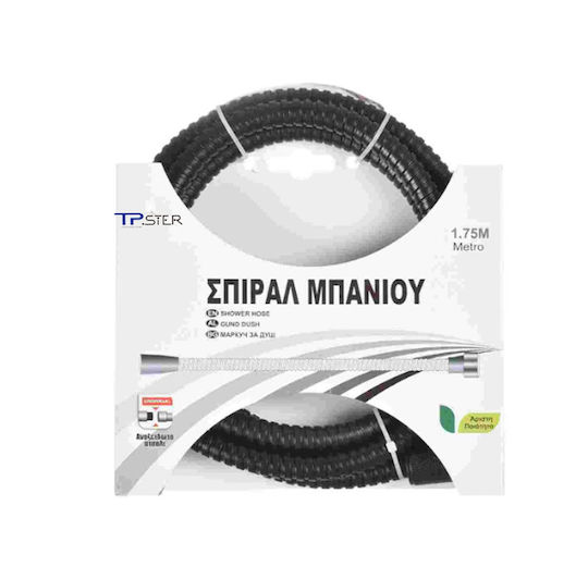 Shower Hose 1.75m Black 30573 Tpster