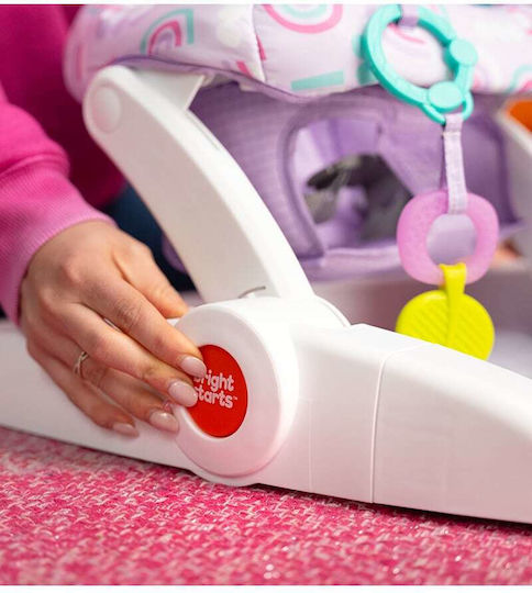 Bright Starts Lern- und Aktivitätssitz 2-in-1 Sitzposition Lila Paradies