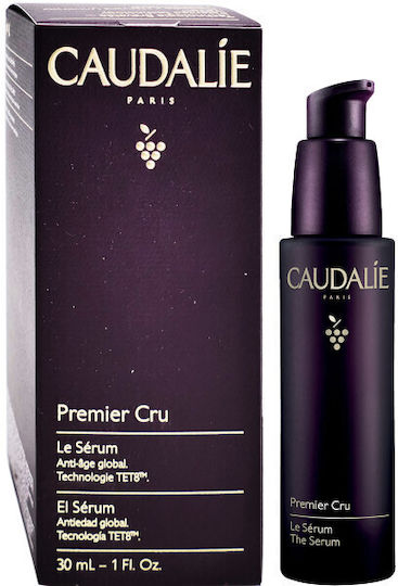 Caudalie Premier Cru Feuchtigkeitsspendend & Anti-Aging Serum Gesicht mit Niacinamid & Hyaluronsäure für Straffung 30ml