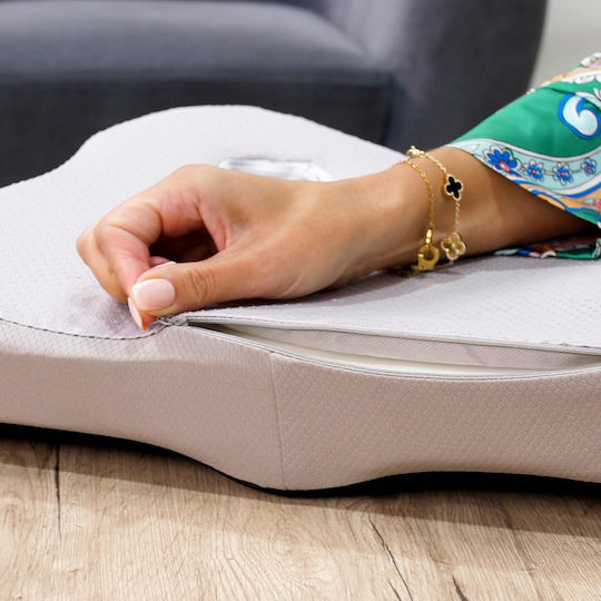 Ergonomic Medical Coccyx Pillow Memory Foam 39x48x14cm