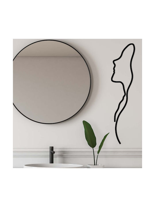 Wall Decor 18x74 A-g Woman Face Profile 891tnl1988 18x74 Metal
