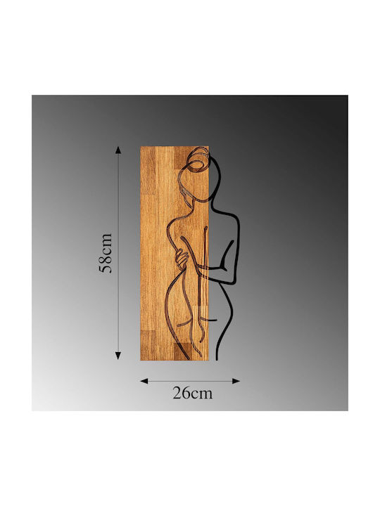 Wall Decor 27x58 A-g 899skl2276 Ma-294 27x58 Wooden Metal