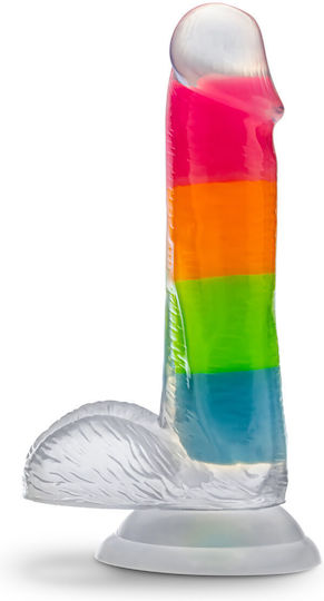 Blush Dildo cu Testicule și Ventuză 12cm