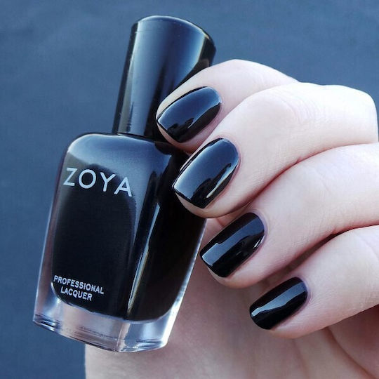 Zoya Raven Nail Polish Long Lasting Quick Dry Raven 15ml