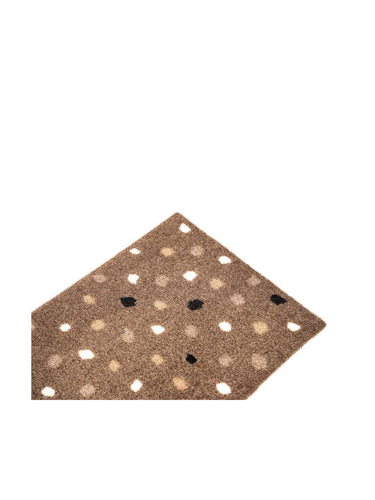 Sdim Entrance Mat Carpet Non-Slip Backing Vision 915 Dots Home 40x80cm Thickness 8mm