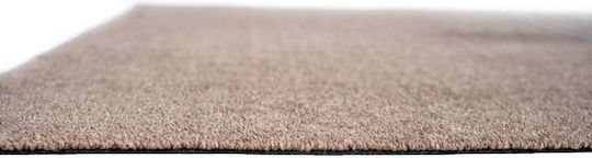 Sdim Entrance Mat Carpet Non-Slip Backing Walk & Wash 084 Lucky Lines Beige 67x80cm Thickness 8mm
