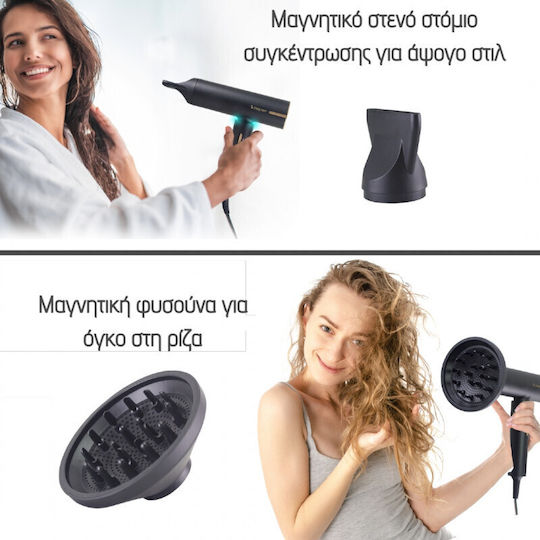 Beper Professional Hair Dryer with Diffuser 1800W