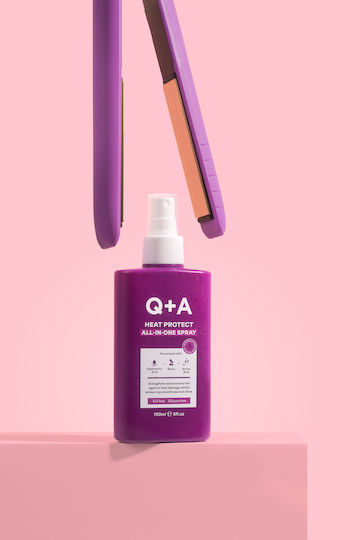 Q+A Natural Skincare Спрей за Термозащита на Коса против Нарапване 150ml