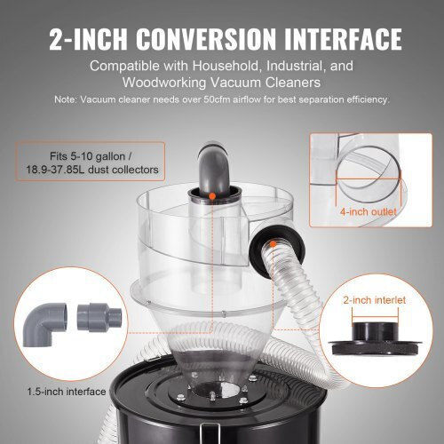 Vevor Accessory for Ash Vacuum with Diameter 50mm