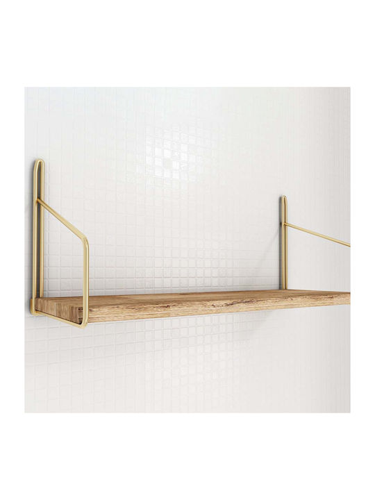 Raft Perete Gold Brown 45x16x16cm