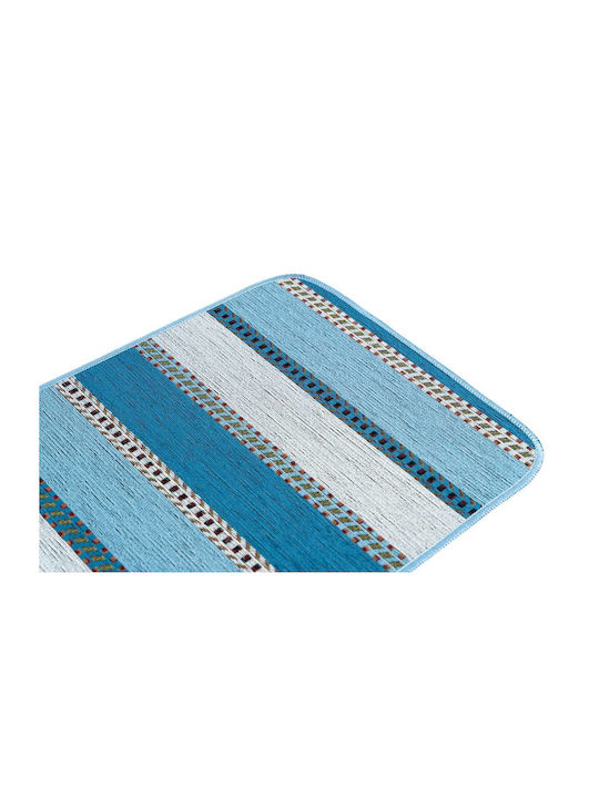 Sdim Kitchen Mat Non-Slip Base Samba 507 Blue 54x140cm