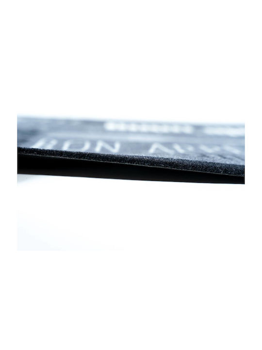 Sdim Küchenmatte Rutschfeste Unterlage Koch & Wasch 205 Chef De Cuisine Grau Schwarz 50x150cm