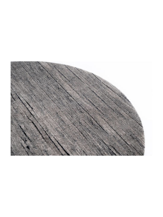 Sdim Round Kitchen Mat Non-Slip Base Universal 087 Wood Φ100cm