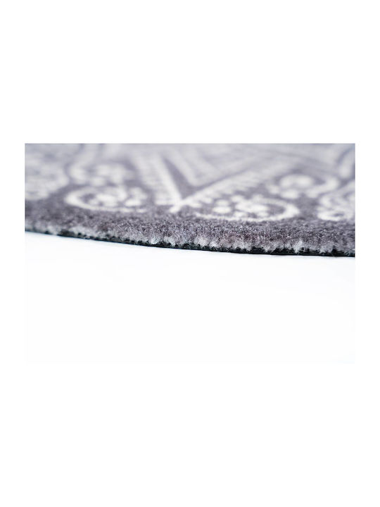 Sdim Round Kitchen Mat Non-Slip Base Universal 920 Mandala Φ100cm