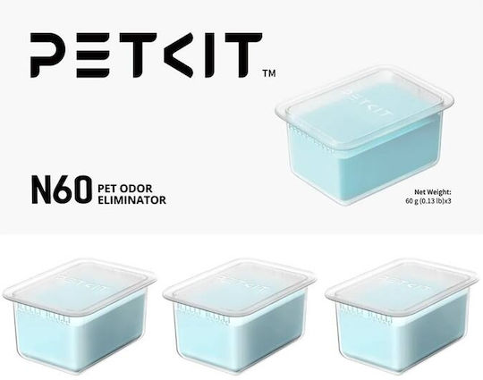 Eliminator de Miros N60 Litter Box Purobot Ultra Petkit 3 Bucăți N60-3pcs