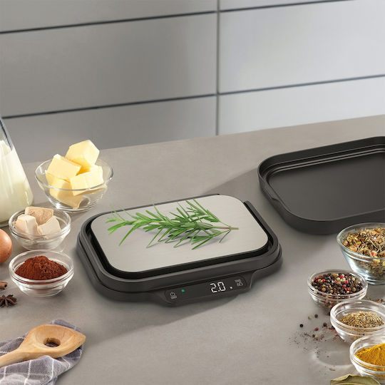 Caso Kitchenduo Digital Kitchen Scale Up To 15kg Gray