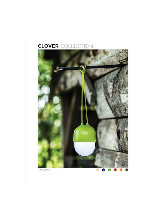 Portable Led Lamp Lexon Clover Light Green