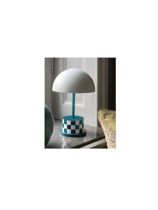 Tragbare LED-Lampe Riviera Printworks Pw00593 Türkis Weiß
