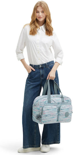 Kipling Sack Voyage Light Blue Fabric L44xW21xH31.5cm