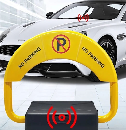 Car Parking Lock Remote Control Battery USB Cable Max 2000kg 3.8kg 40 X 45 X 12.5 X 7.5 Cm Yellow-Black