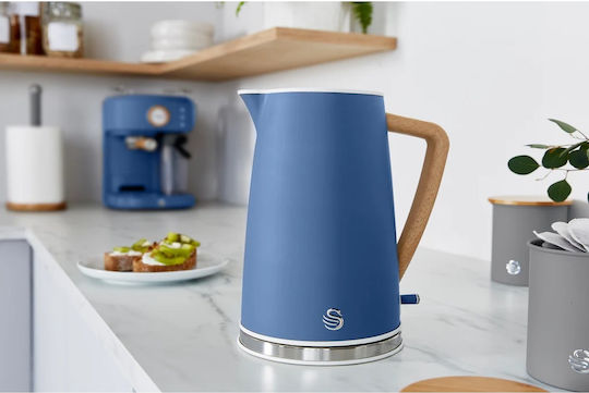 Swan Nordic Βραστήρας 1.7lt 3000W Μπλε