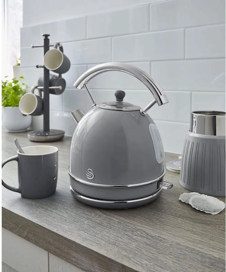 Swan Retro Reisekessel 1.8Es 2200W Grau