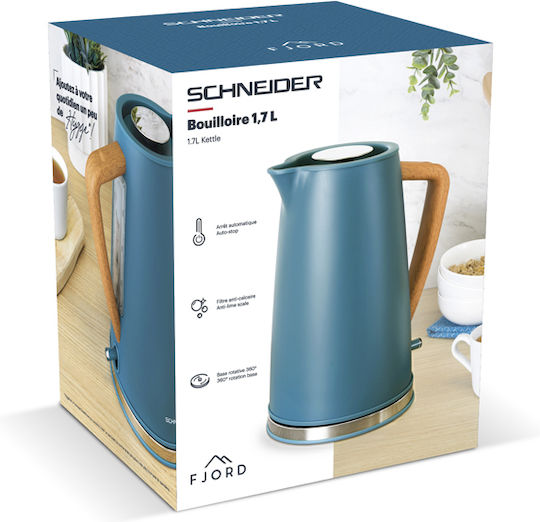 Schneider Βραστήρας 1.7lt 2200W Μπλε