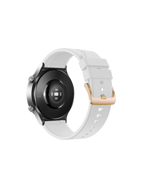 Curea Silicon Alb (Universal 20mm) Curea Silicon Alb (Universal 20mm)