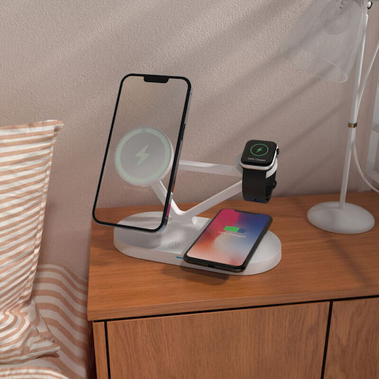 Tech-Protect Magsafe Ladegerät Weißs (QI15W-A41)