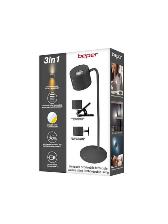 Beper Dekorative Lampe Schwarz