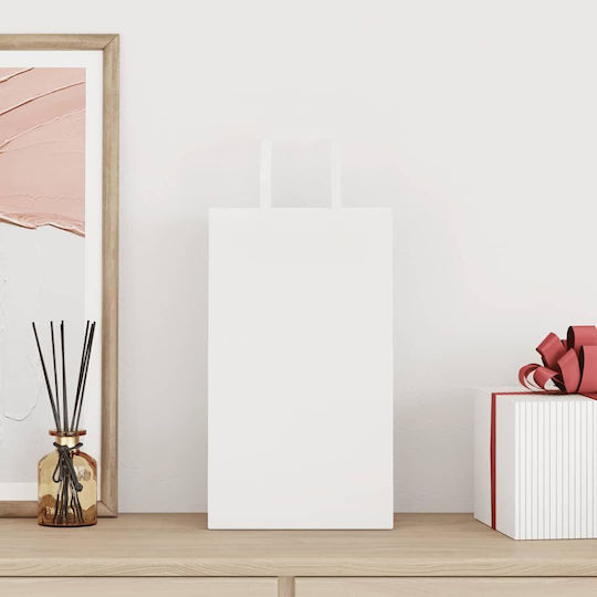vidaXL Paper Bag for Gift White 21x36x11cm. 250pcs