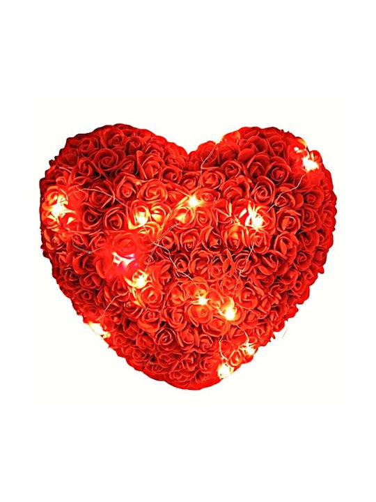 Herz Rote Rosen Luxusbox 25 cm Rosenherz Licht Herz Rote Rosen Luxusbox 25 cm Rosenherz Licht