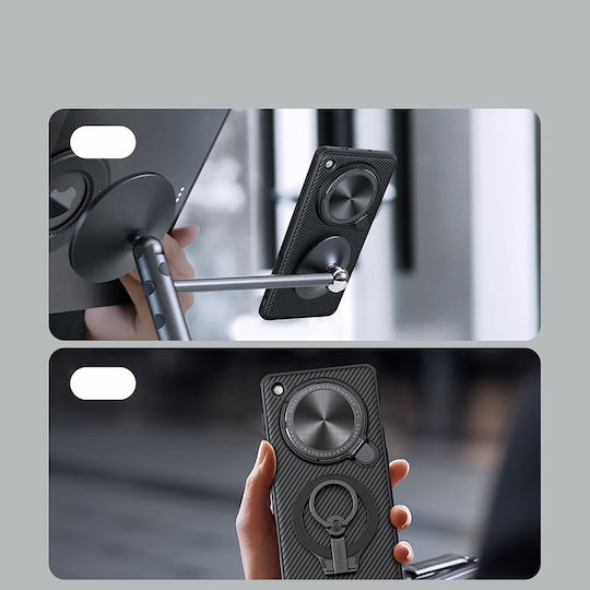 Nillkin Camshield Prop Back Cover Silicone Black (Oppo Find X8 Pro)