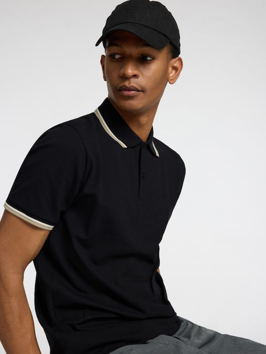 Short Sleeve Blouse Black