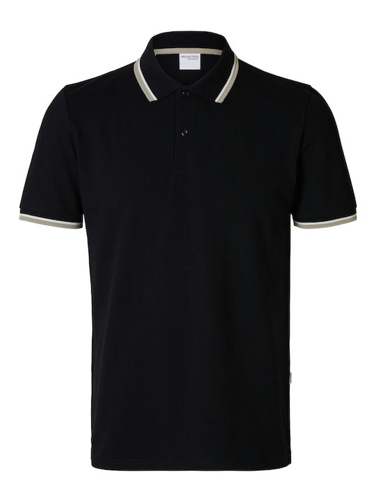 Short Sleeve Blouse Black