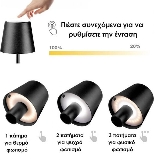 Beper Dekorative Lampe Schwarz