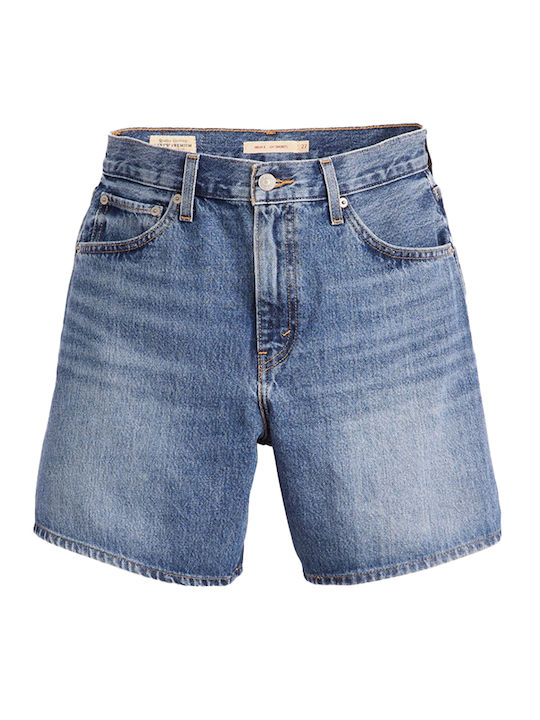 Women's Jean High-waisted Shorts Blue