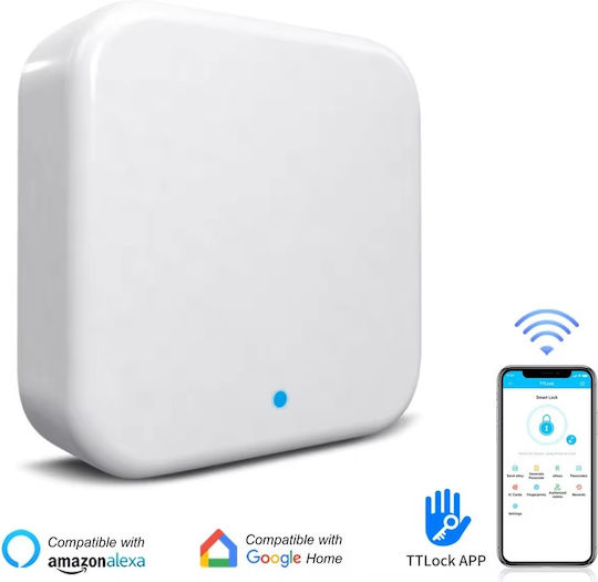 Electronic Lock with Wi-Fi Connectivity Silver